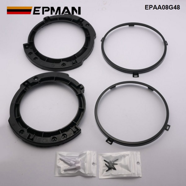 EPMAN 10SETS/CARTON 7" Headlight Mount Bracket Ring Kit For 2007-2018 Jeep Wrangler JK Bracket Ring Head Light Base Kit Accessories EPAA08G48-10T EPMAN 10SETS/CARTON 7" Headlight Mount Bracket Ring Kit For 2007-2018 Jeep Wrangler JK Bracket Ring Head Light Base Kit Accessories EPAA08G48-10T