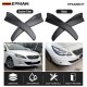 EPMAN 20SETS/CARTON Front / Rear Air Deflector Universal Except SUV Anti-collision Car Side Skirt Scratch Protector Car Bumper Spoiler Car Accessory EPAA08G77-20T