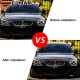 EPMAN FRONT GRILLE TRIM STRIPS PIPE FOR BMW F10 F30 F32 1 2 3 4 5 6 7SERIES SPORT STYLE 