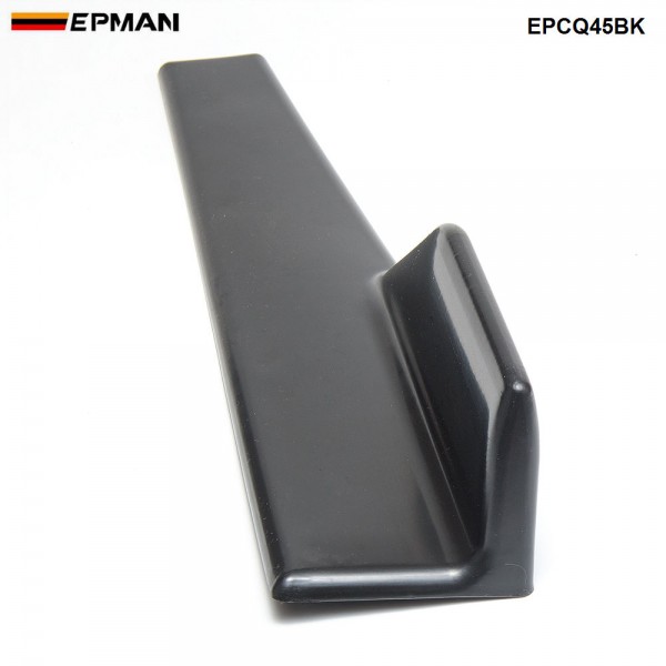 EPMAN -1Pair  Car Side Skirt Rocker Splitters Winglet Wings Canard Diffuser Spoiler Kits EPCQ45BK