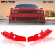 EPMAN 20SETS/CARTON Front Lip Splitter Covers Protector For Dodge Challenger SRT Scat 15-20 EPCY1520-20T