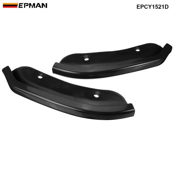EPMAN 20SETS/CARTON Front Splitter Bumper Lip Protector Replacement for Dodge Challenger SRT Hellcat 2015-2021 EPCY1521D-20T