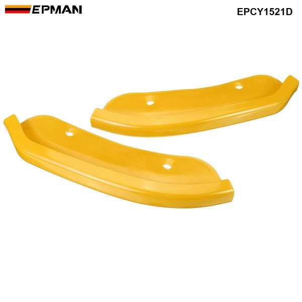 EPMAN 20SETS/CARTON Front Splitter Bumper Lip Protector Replacement for Dodge Challenger SRT Hellcat 2015-2021 EPCY1521D-20T