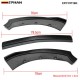 EPMAN 20SETS/CARTON 3pcs Car Front Bumper Splitter Lip Diffuser Spoiler Bumper Body Kits For Ford Mustang 2015 2016 2017