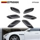 EPMAN 20SETS/CARTON 6PCS/SET Car Exterior Air Flow Vent Hoods Decoration Sticker Fender Side Trim Cover For Car Modified Fender Side Fake Vent EPFVH226-20T EPMAN 20SETS/CARTON 6PCS/SET Car Exterior Air Flow Vent Hoods Decoration Sticker Fender Side Trim Cover For Car Modified Fender Side Fake Vent EPFVH226-20T
