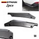 EPMAN -1Pair Carbon Fiber Universal Car Rear Bumper Lip Splitter Diffuser Chin Spoiler Canard Deflector EPHBJ01TW