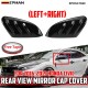 EPMAN - 20SETS/CARTON Car Side Door Rear View Mirror Cover Cap Add-on For Honda For Civic 2016-2020 Car Rearview Mirror Cap Covers EPHSC1620-20T