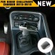 EPMAN 10PCS/LOT Carbon Fiber ABS Car Gear Shift Knob Cover Trim for Dodge Challenger Charger 2015~UP EPPDT1521DG-10T 