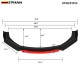 EPMAN - 10SETS/CARTON Universal Front Bumper Lip Flat Under Panel Splitter Spoiler Plate Diffuser EPQC2101N-10T