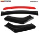 EPMAN - 10SETS/CARTON Universal Front Bumper Lip Flat Under Panel Splitter Spoiler Plate Diffuser EPQC2101N-10T