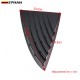 EPMAN 20SETS/CARTON Rear Quarter Window Louvers Spoiler Panel Carbon fibre ABS For Tesla Model 3 