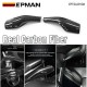 EPMAN Real Carbon Fiber For Tesla Model 3 Model Y Gear Shift Cover Gear Lever Steering Wheel Accessories Steering Wheel Lever Auto Parts EPTSL03YCB