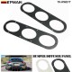 TANSKY Car Styling Universal Fitment Rear Bumper Air Diversion Diffuser Panel 2PCS TK-RWD7T TANSKY Car Styling Universal Fitment Rear Bumper Air Diversion Diffuser Panel 2PCS TK-RWD7T