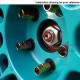 Blox Forged 7075 Aluminium Universal Racing Car Wheels Rims Lug Nuts  M12X1.25 / M12X1.5,L : 50mm (20PCS/Set)  TK-BLOX750