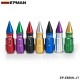 EPMAN Racing Aluminum Lock Locking Lug Nuts With Spikes 20pcs W/Key For Nissan Subaru Suzuki Aftermarker Wheel Nuts EP-E650H-JT EPMAN Racing Aluminum Lock Locking Lug Nuts With Spikes 20pcs W/Key For Nissan Subaru Suzuki Aftermarker Wheel Nuts EP-E650H-JT