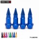 TANSKY -4Pcs/Set Spike Shape Auto Bicycle Tire Valve Cap Valve Stem Caps Wheel Rims Lug Nuts TK-QMZ950