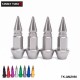 TANSKY -4Pcs/Set Spike Shape Auto Bicycle Tire Valve Cap Valve Stem Caps Wheel Rims Lug Nuts TK-QMZ950 TANSKY -4Pcs/Set Spike Shape Auto Bicycle Tire Valve Cap Valve Stem Caps Wheel Rims Lug Nuts TK-QMZ950