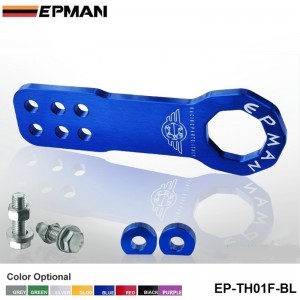 EPMAN Universal All Model Car Trailer Hook Aluminum Tow hook Towing Racing Front EP-TH01F