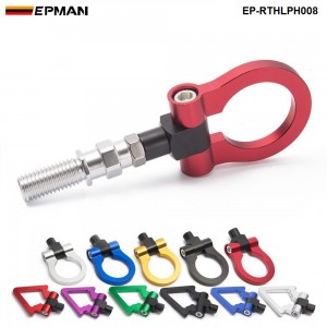 EPMAN Racing CNC Billet Aluminum Front/Rear Japan Car Tow Ring Hook Kit For Japanese Car EP-RTHLPH008