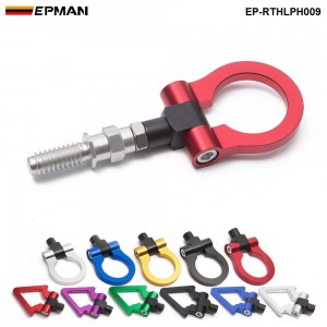 EPMAN Racing Eudm Model Car Auto Trailer Hook Ring Eye Tow Towing Front Rear Aluminum For European Car EP-RTHLPH009