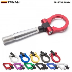 EPMAN JDM Folding Ring Screw On Front Rear Bumper Tow Hook For Nissan 350Z 370Z GTR EP-RTHLPH014