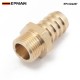 EPMAN Straight Brass Male Flare M18 x 1.5 Male to 16mm Metric Thread Pipe Fuel Fitting Adapter For Oil Gas Fuel Water EPCGQ267