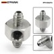 EPMAN AN-3 3AN Male to Male Union Adapter with 1/8" Side Port | Stainless Steel Oil Pressure Gauge Fitting EPCGQ274
