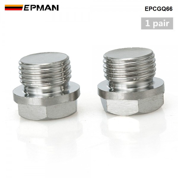 EPMAN JDM Performance 18mm Stainless Steel O2 Sensor Ports Plug EPCGQ66