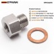 EPMAN Sensor Adapter Oil Water Pressure Temp M12x1.5 Or M16x1.5 Male to 1/8" NPT Female