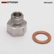 EPMAN Sensor Adapter Oil Water Pressure Temp M12x1.5 Or M16x1.5 Male to 1/8" NPT Female