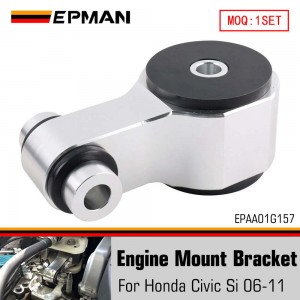 EPMAN  Rear Engine Motor Swap Mount Bracket Billet Aluminum for Honda Civic Acura CSX Si K20 K24 FA FG 06-11 EPAA01G157