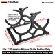 EPMAN Nitrous Oxide NOS Black Billet Aluminum Single Dual Bottles Holder Bracket
