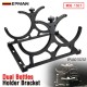 EPMAN Nitrous Oxide NOS Black Billet Aluminum Single Dual Bottles Holder Bracket