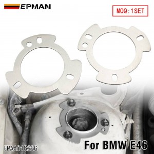 EPMAN Upgrade Front Shock Tower Reinforcement Plates CNC Machined For BMW E46 323i 325i 328i 330i 2002-2006 EPAA01G266