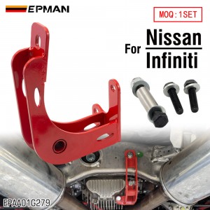 EPMAN Differential Diff Brace Bracket for Nissan 350Z Infiniti G35 VQ35DE VQ35DET OEM Cover | Anti-Wheel Hop Chassis Stabilizer Bolt-On Kit EPAA01G279