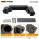 EPMAN Billet Rear Differential Brace Compatible with Charger/Challenger/Scat Pack Redeye 2015-2023 EPAA01G280