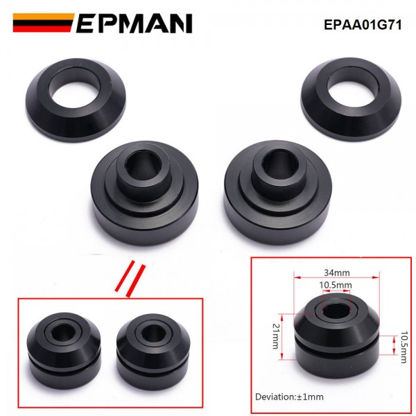 EPMAN Drive Shaft Carrier Bearing Support Bushings Fits Subaru WRX STI Forester Legacy EPAA01G71