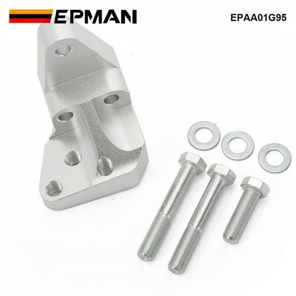 EPMAN Aluminum 3 Bolt Post Mount Engine Bracket For Acura DC/DB For Honda EJ/EG/EH/EK Chassis With B-Series Engines EPAA01G95 