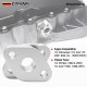 EPMAN 1.8T Hybrid Oil Pan Adapter for VW Golf GTI Mk4 Jetta GLI Audi TT Mk1 1.8T Engine Upgrade Kit EPAA01G339