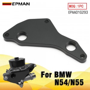 EPMAN Billet Aluminum Oil Housing Block-Off Plate for BMW N54/N55 Engines E82 /E92 / E93 / E60 / E61 / F01 / F02 / Z4 EPAA01G293