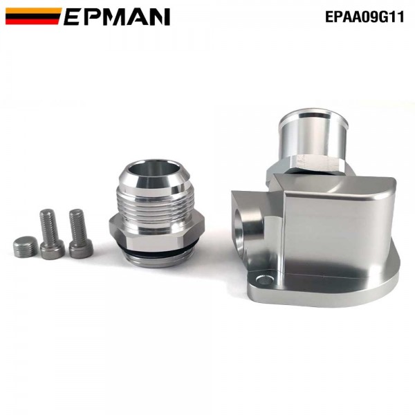 TANSKY CNC Billet Aluminum Thermostat Housing For Honda B & D Series with 1.25" AN16 Silicone Fitting EPAA09G11 TANSKY CNC Billet Aluminum Thermostat Housing For Honda B & D Series with 1.25" AN16 Silicone Fitting EPAA09G11