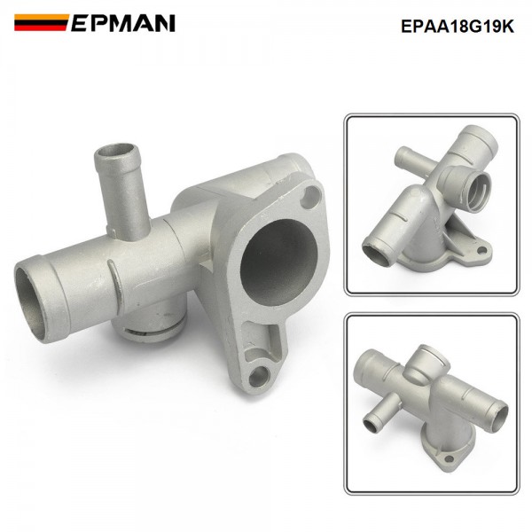 EPMAN Flange Engine Cooling Kit With Accessory Connection Connector Upgrade Kits 06A121132A For VW MK4 Golf Jetta GLI GTI TT EPAA18G19K