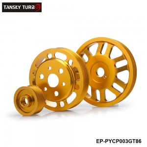 TANSKY - For Toyota GT86 Subaru BRZ Scion FRS Light Weight Crank Pulley Power Steering EP-PYCP003GT86