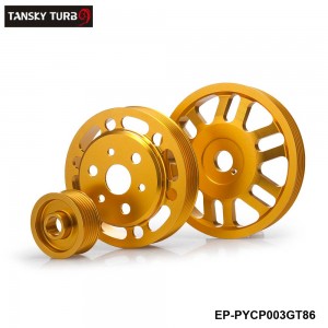 TANSKY Light Weight Crank Pulley Power Steering For Toyota GT86 Subaru BRZ Scion FRS EP-PYCP003GT86