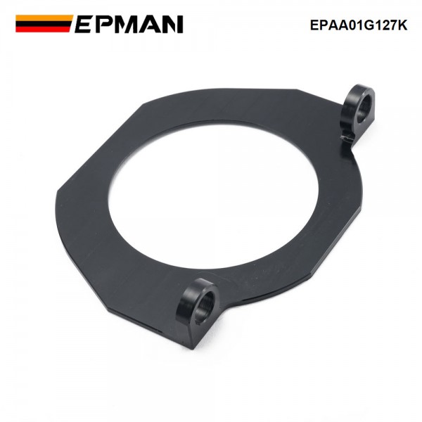 thumbnail image 2 of Canitu Red Crank Seal Guard Plate For BMW 335i 528i 135i S55 N54 N52, Billet 7075 Aluminum Front Crankshaft Seal Engine Serpentine Belt Guards 2 of 14