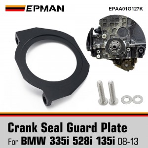 EPMAN Heavy Duty Serpentine Belt Crank Seal Guard for BMW 335i528i 135i N54 N55 S55 EPAA01G127K