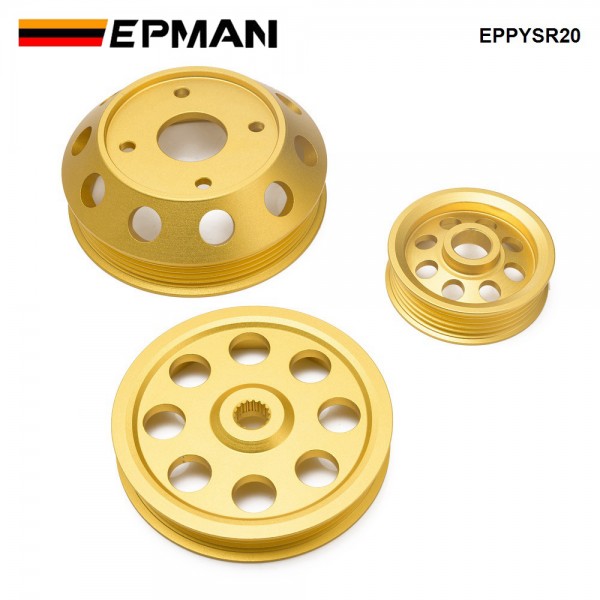 EPMAN Light-Weight Crank Pulley For Nissan Silvia S14 S15 SR20 Pulley EPPYSR20