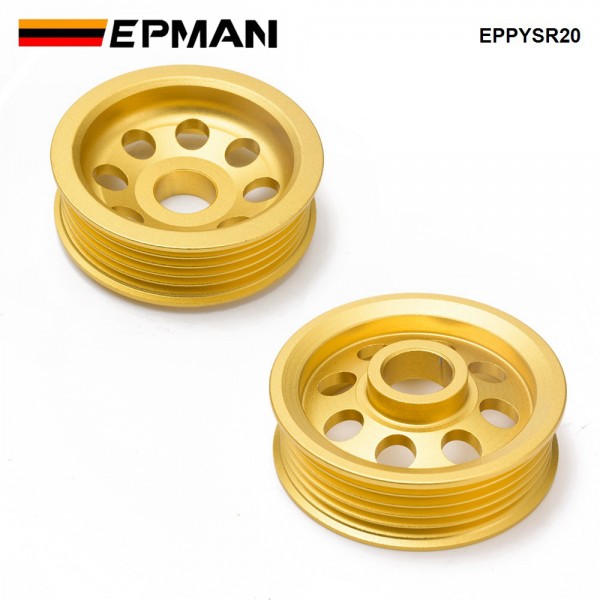 EPMAN Light-Weight Crank Pulley For Nissan Silvia S14 S15 SR20 Pulley EPPYSR20