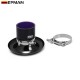 TANSKY 3" Full Aluminum Intake Velocity Flow Stack With Clamps And Slicone Reducer Hose