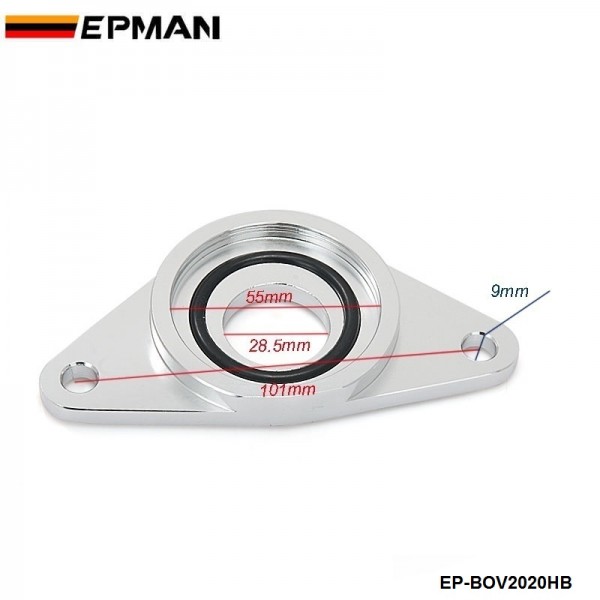 EPMAN - SQV SSQV BOV Blow Off Valve Adapter Flange For Subaru WRX STI Expedited EP-BOV2020HB EPMAN - SQV SSQV BOV Blow Off Valve Adapter Flange For Subaru WRX STI Expedited EP-BOV2020HB